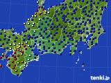 東海地方のアメダス実況(日照時間)(2022年07月15日)