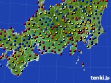 2022年07月17日の東海地方のアメダス(日照時間)