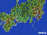 2022年07月18日の東海地方のアメダス(日照時間)