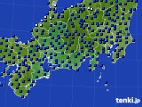 2022年07月19日の東海地方のアメダス(日照時間)
