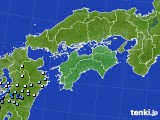 四国地方のアメダス実況(降水量)(2022年07月20日)