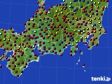 2022年07月20日の東海地方のアメダス(日照時間)