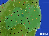2022年07月25日の福島県のアメダス(気温)