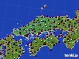 2022年07月26日の中国地方のアメダス(日照時間)