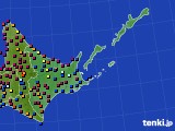 道東のアメダス実況(日照時間)(2022年07月26日)