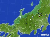 2022年07月28日の北陸地方のアメダス(降水量)