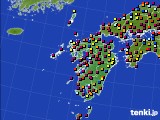 2022年07月28日の九州地方のアメダス(日照時間)