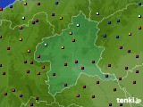 群馬県のアメダス実況(日照時間)(2022年07月29日)