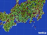 2022年07月30日の東海地方のアメダス(日照時間)
