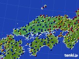 中国地方のアメダス実況(日照時間)(2022年07月30日)
