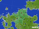 福岡県のアメダス実況(日照時間)(2022年07月30日)