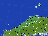 島根県のアメダス実況(風向・風速)(2022年07月30日)