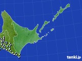道東のアメダス実況(降水量)(2022年08月01日)