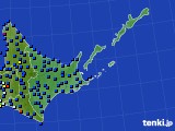 道東のアメダス実況(日照時間)(2022年08月02日)