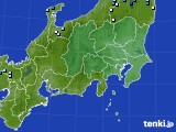 関東・甲信地方のアメダス実況(降水量)(2022年08月03日)