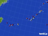 沖縄地方のアメダス実況(日照時間)(2022年08月03日)