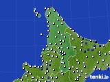 道北のアメダス実況(風向・風速)(2022年08月03日)