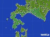 道南のアメダス実況(風向・風速)(2022年08月03日)