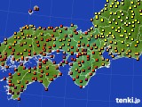 近畿地方のアメダス実況(気温)(2022年08月04日)