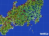関東・甲信地方のアメダス実況(日照時間)(2022年08月05日)