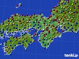 近畿地方のアメダス実況(日照時間)(2022年08月05日)