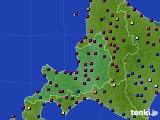 道央のアメダス実況(日照時間)(2022年08月05日)