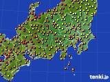 2022年08月05日の関東・甲信地方のアメダス(気温)