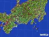東海地方のアメダス実況(気温)(2022年08月05日)
