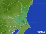 茨城県のアメダス実況(降水量)(2022年08月07日)