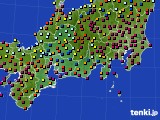 東海地方のアメダス実況(日照時間)(2022年08月09日)