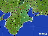 三重県のアメダス実況(日照時間)(2022年08月09日)