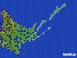 道東のアメダス実況(日照時間)(2022年08月10日)