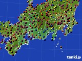 東海地方のアメダス実況(日照時間)(2022年08月11日)