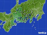 東海地方のアメダス実況(降水量)(2022年08月12日)