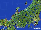 北陸地方のアメダス実況(日照時間)(2022年08月12日)