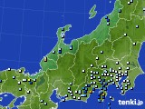 北陸地方のアメダス実況(降水量)(2022年08月13日)