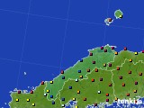 島根県のアメダス実況(日照時間)(2022年08月13日)