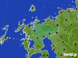 2022年08月14日の佐賀県のアメダス(日照時間)