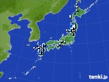 アメダス実況(降水量)(2022年08月15日)