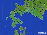 道南のアメダス実況(日照時間)(2022年08月15日)