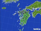 九州地方のアメダス実況(降水量)(2022年08月17日)