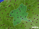 群馬県のアメダス実況(日照時間)(2022年08月19日)