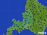 2022年08月20日の道央のアメダス(日照時間)