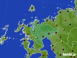 2022年08月22日の佐賀県のアメダス(日照時間)