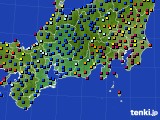 東海地方のアメダス実況(日照時間)(2022年08月27日)