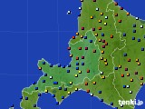 2022年08月29日の道央のアメダス(日照時間)