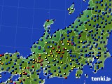 2022年08月30日の北陸地方のアメダス(日照時間)