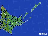 2022年08月30日の道東のアメダス(日照時間)