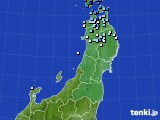 東北地方のアメダス実況(降水量)(2022年08月31日)