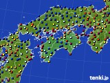 2022年08月31日の四国地方のアメダス(日照時間)